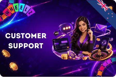 Wheelz Casino NZ Support  